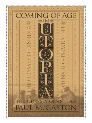 cover image of Coming of Age in Utopia